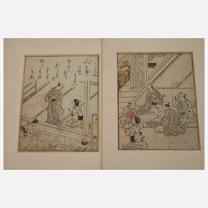 Konvolut Holzschnitte