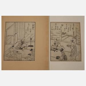 Konvolut Holzschnitte