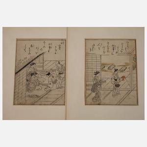 Konvolut Holzschnitte