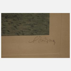 Heliogravüre mit Straßenszene aus Konstantinopel