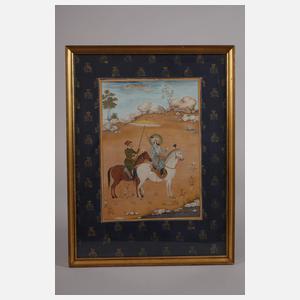 Indopersische Miniaturmalerei