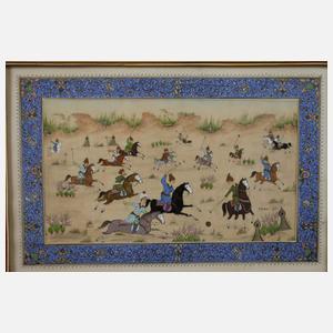 Indopersische Miniaturmalerei