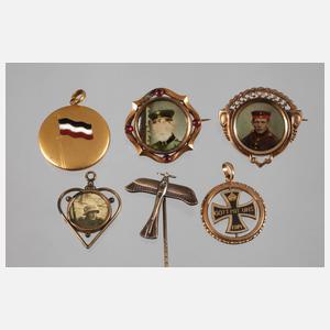 Konvolut Patriotika 1. Weltkrieg