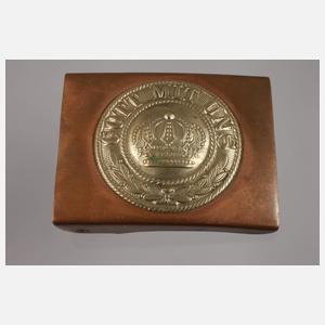 Zwei Koppelschlösser 1. Weltkrieg