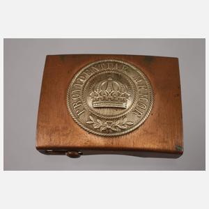 Zwei Koppelschlösser 1. Weltkrieg