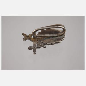 Eichenlaub mit Schwertern und Brillanten