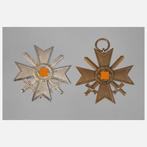 Kriegsverdienstkreuz 1. und 2. Klasse