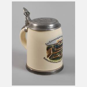 Andenkenkrug Reichsarbeitsdienst