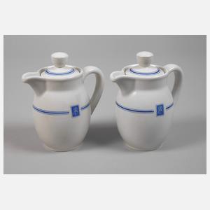 Paar Portionskannen Reichsarbeitsdienst