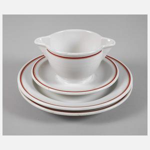 Paar Speiseteller und Sauciere Reichsarbeitsdienst