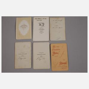 Konvolut Studentenfotos