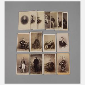 Konvolut Studentenfotos