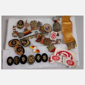 Posten Anstecknadeln und Medaillen Turnerbund