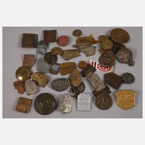 Posten Anstecknadeln und Medaillen Turnerbund