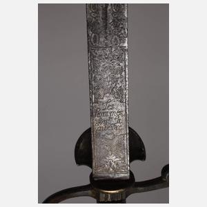 Barocker Hirschfänger