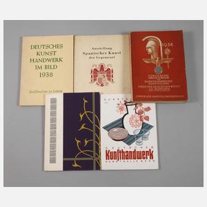 Vier Kunstkataloge 3. Reich