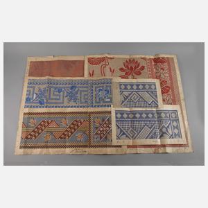 Sechs Webmustervorlagen