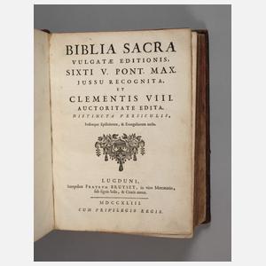 Biblia Sacra 1743
