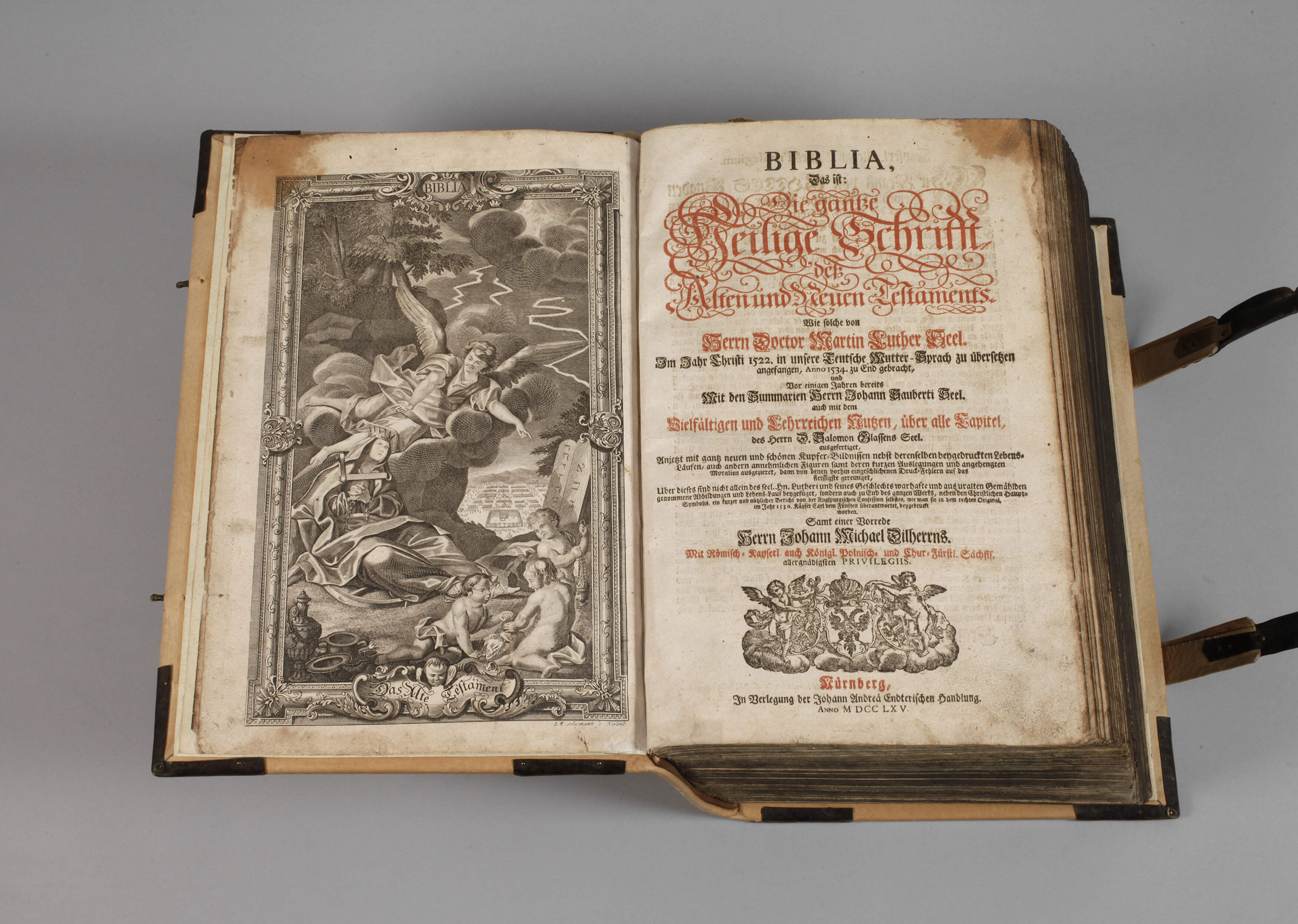 Dilherr/Endter Kurfürstenbibel 1765