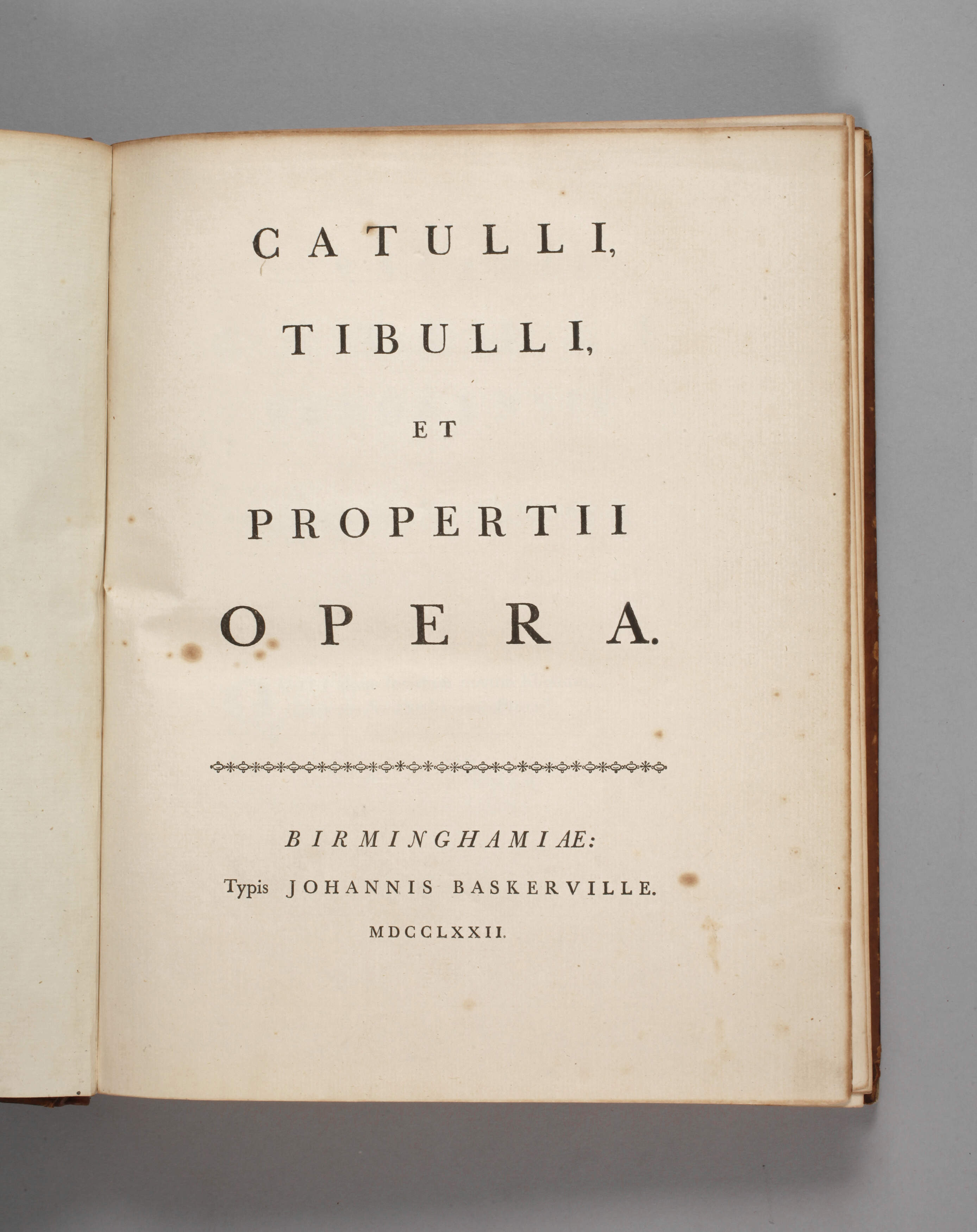 Die Werke Catullus, Tibullus und Propertius