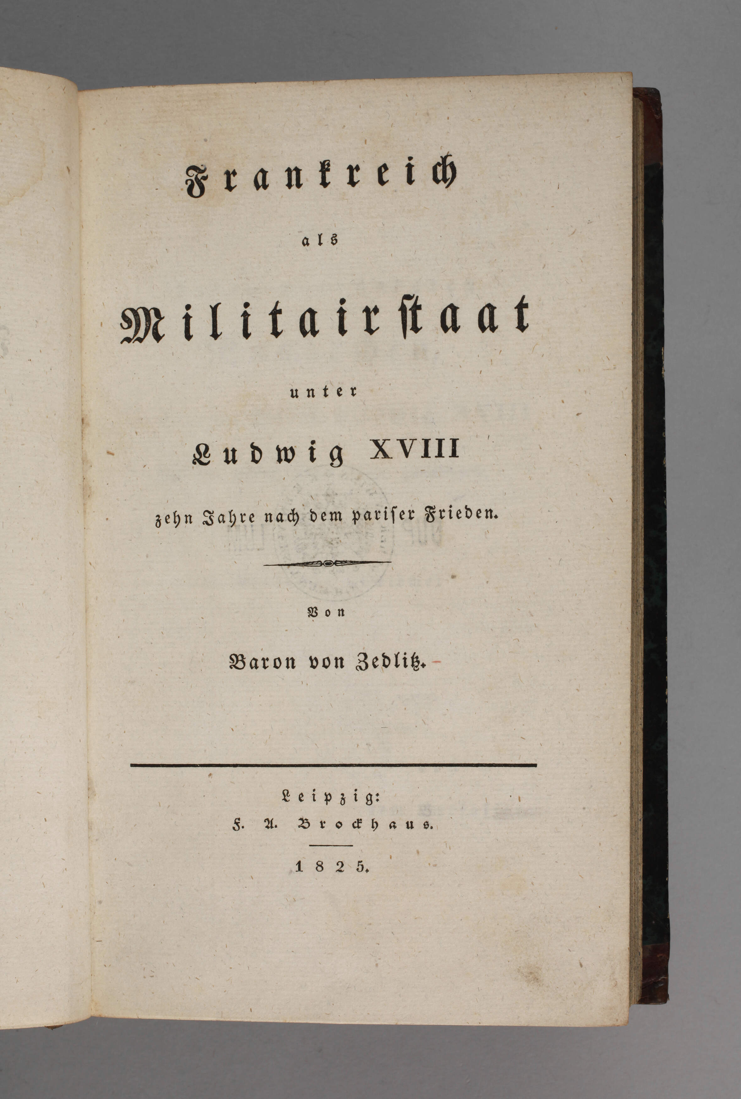 Frankreich als Militairstaat