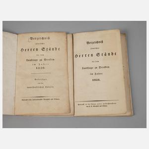 Verzeichnis sämtlicher Herren Stände