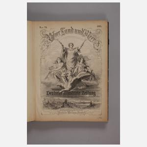 Sechs Ausgaben Über Land und Meer