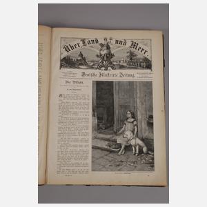 Sechs Ausgaben Über Land und Meer