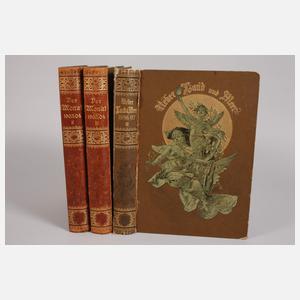 Sechs Ausgaben Über Land und Meer