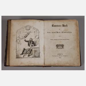 Zwei Kommers-Bücher