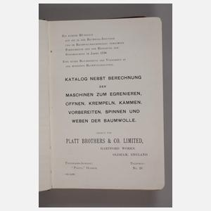 Zwei Textilmaschinen-Handbücher