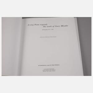 Irving Penn regards the work of Issey Miyake