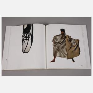 Irving Penn regards the work of Issey Miyake