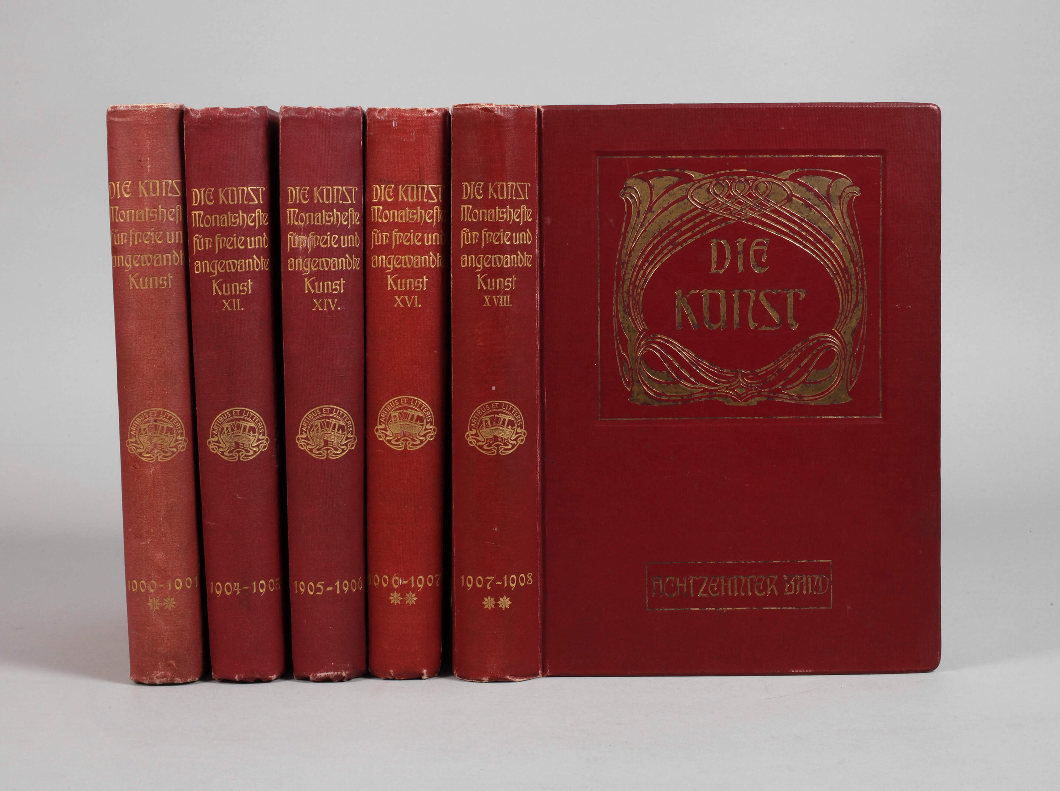 Fünf Bände Die Kunst