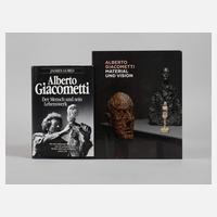 Zwei Bände zu Alberto Giacometti111