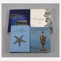 Vier Fachbücher Goldschmiedekunst111