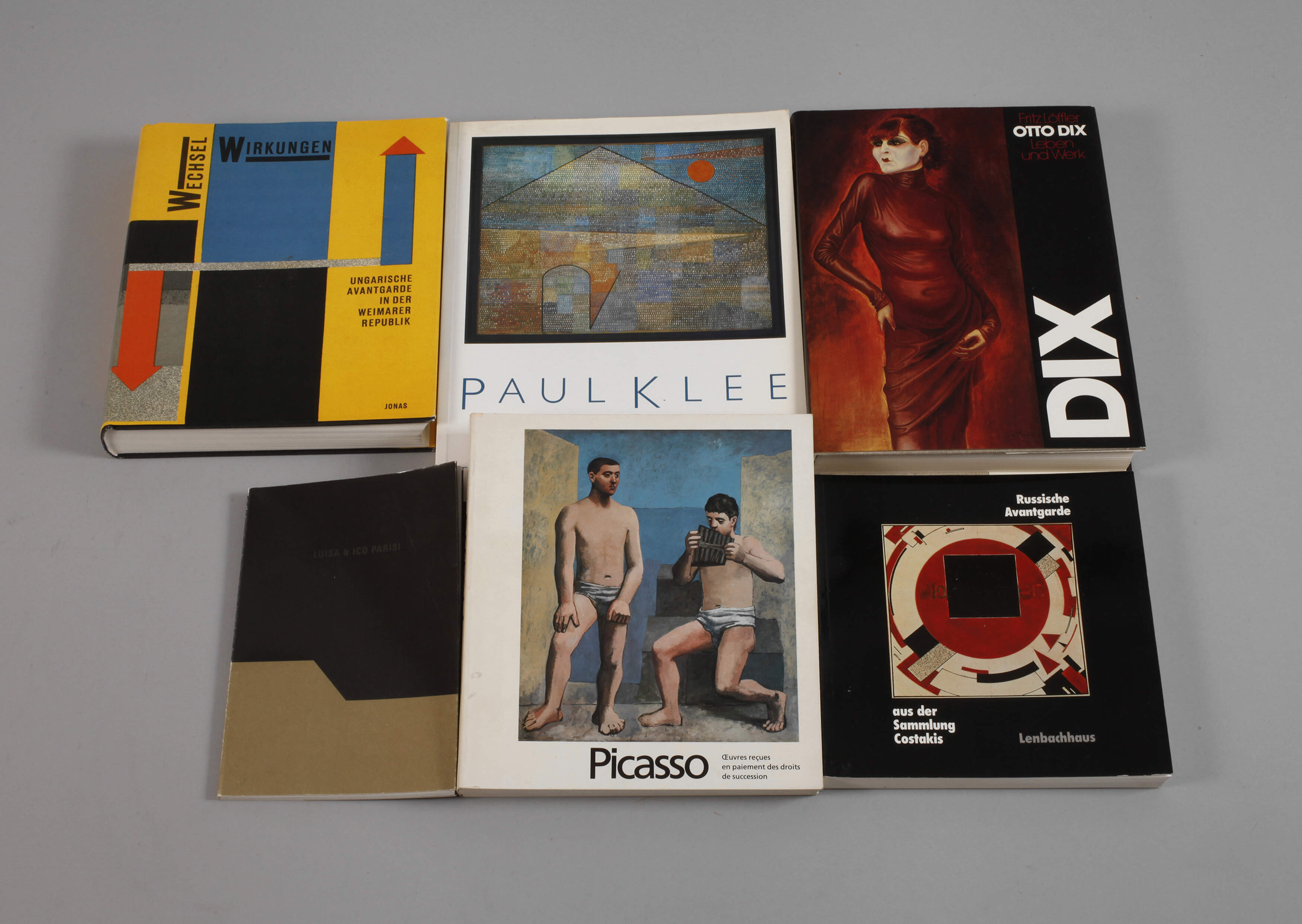 Konvolut Künstlerliteratur