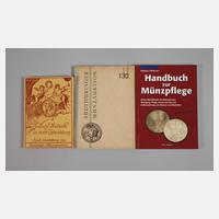 Drei Bücher Fachliteratur Münzen111