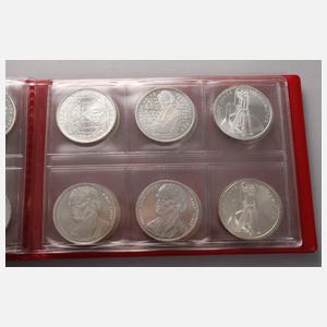 Konvolut BRD Gedenkmünzen