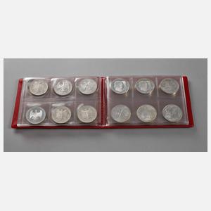 Konvolut BRD Gedenkmünzen