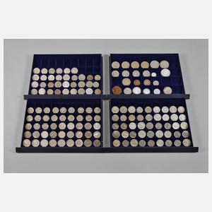 Große Sammlung DDR Gedenkmünzen