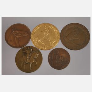 Sieben Medaillen Reitsport