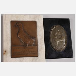 Konvolut Medaillen Geflügelzucht