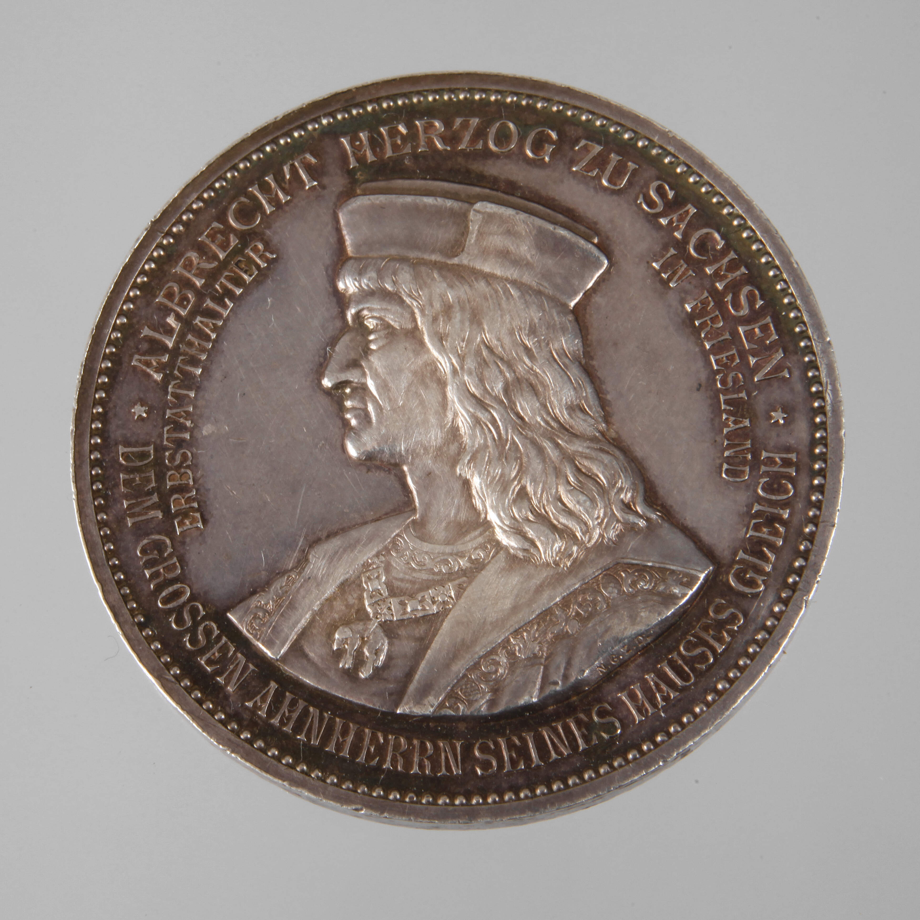 Silbermedaille Sachsen