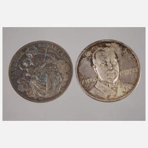 Vier Silbermedaillen