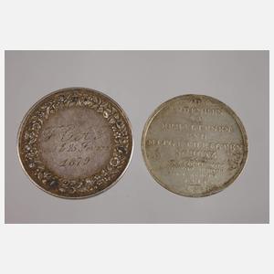 Vier Silbermedaillen