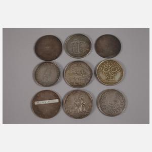 Konvolut Galvanos berühmter Münzen