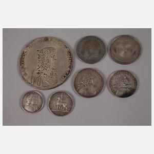 Konvolut Galvanos berühmter Münzen