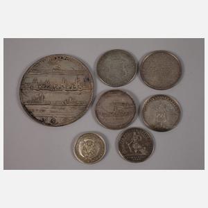 Konvolut Galvanos berühmter Münzen