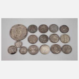 Konvolut Galvanos berühmter Münzen